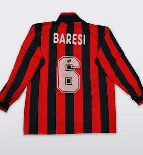Maglia originale Franco Baresi con dedica